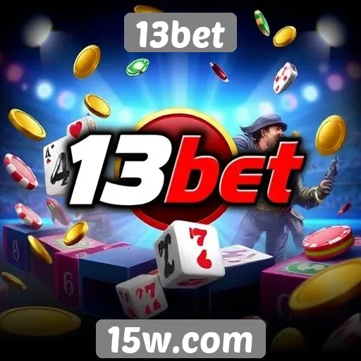 Variedade de jogos disponíveis no 13bet